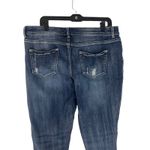 Maurice's  Women's Size XL W 36 ‎ Plaid Patch Fall Distressed Skinny Jeans Photo 6