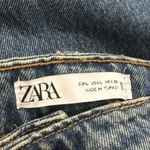 ZARA New Asymmetric Denim Skirt 6147/202 Bloggers Fav Large Photo 4