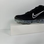 Nike AIR VAPORMAX 2021 FLYKNIT BLACK METALLIC SILVER SPECKLED WOMENS SHOES SIZE 9.5 Photo 5