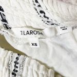 Tularosa  Jacqueline Tunic Mini Dress Ivory Striped Tribal Revolve Womens Size XS Photo 5