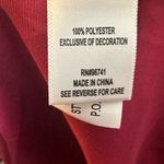 Oak and Trellis Sweetheart Midi Dress with Lace Trim Long Sleeve Size M NWT Size M Photo 5