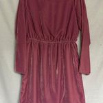 J.Crew  Velvet Wrap Dress in Pink Size 2 Photo 0
