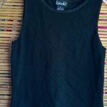 Rafaella  S Black Knit Tank Top Photo 0