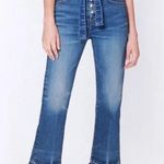 Veronica Beard Marlene Corset Wide Jean Terrain High Waist Cropped Size 28 Photo 0