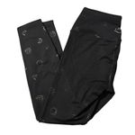 Beyond Yoga  Full Length High Waist Black Leggings W/ Gold Sun & Moon Print Small Photo 5