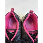 Skechers  Skech-Air Black/Hot Pink Athletic Shoes Women's 9.5 Lace Up‎ Photo 6