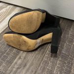 joe's jeans joes black leather high heeled ankle boots (size 8) Photo 4