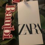 ZARA  x Disney Bambi Draped Tulle Crop Top Photo 5