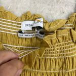 Urban Outfitters  yellow smocked ruffle tank Photo 1