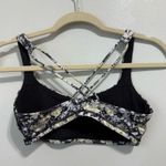 Lululemon Floral Strappy Back Sports Bra Size 6 Photo 1
