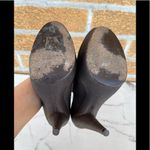 Saint Laurent Brown Ysl Aliama Lizard Embossed Suede Heels Pumps Size 39… Brown Photo 4