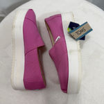 TOMS Alpargata Pink Canvas Wo’s Size 5.5 Photo 13