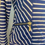Cabaña life swim‎ Navy and White Striped Zip Photo 2