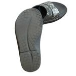 OOFOS OOahh Luxe Slide Sandal Slip On Recovery Shoe Limited Edition Gray Size 9 Photo 3