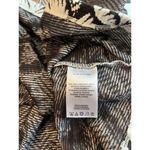 Maeve  Anthropologie Floral Embroidered Blouse Shirt White Black Knitted Trim #29 Photo 1