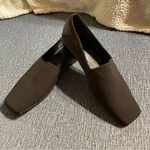 Stuart Weitzman  Brown Slip On Shoes Photo 0