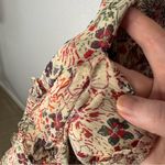 Torrid  Mini Lurex Chiffon Tiered Dress Floral V Neck Long Sleeve Boho Size 3x Photo 5