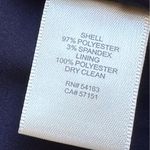 Eliza J  Sleeveless Pleated Crepe Jumpsuit in Navy Blue | 8 Photo 13