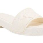 Valentino Garavani NWT  White Atelier Rubber Petal Slides Sandals Size 37 6-7 Photo 0