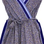 Seafolly Spirit Animal Jumpsuit Blue Cheetah Print S Photo 2