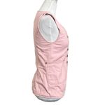 RENGGLI Pink Button Vest Women’s XS Asymmetrical Hem Utility Pockets Casual Photo 2