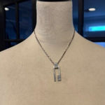 Gucci  G Necklace Sterling Silver 925 Made in Italy Photo 0