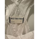 Free People Women’s  Overalls We The Free Ziggy Relaxed White Shortalls Large L Photo 3