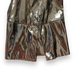 Vintage Venezia Jeans Top Gold Metallic Button Photo 3