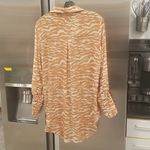 Camila Coelho ππ Myla Shirtdress Coverup ~ Brown Zebra Small Photo 7