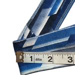 Aventura Clothing Langley Tank Dress Geometric Striped Size Medium Blue Photo 6