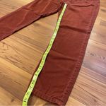 London Jean Women’s Burnt Rust Orange Corduroy Pants 10 Short Mid Rise Stretch Size undefined Photo 10