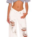 NWT SER.O.YA Ollie Distressed Wide
Leg Jeans White Sz 28 $275 Photo 0