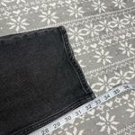 Abercrombie & Fitch The 90's Slim Straight Ultra High Rise Black Size 37/24 Long Photo 10