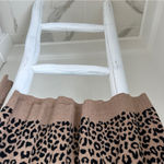 A New Day  Women’s Animal Print Crewneck Sweater - Brown and Black Size Large Photo 4