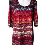 Lila Rose NWT, LILY ROSE Shift Dress Keyhole Open Back, Sz S Photo 3