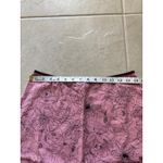 julie's closet Vintage A-Line Skirt Womens Medium Pink Brown Knee Length Floral Y2K Coquette Photo 4