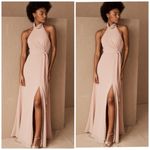 BHLDN  ×Jenny Yoo Elliya Mock Neck Dress Photo 1