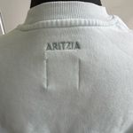 Aritzia  Terry Sweatfleece Perfect Crew Sweatshirt‎ XS athleisure layered winter Photo 5