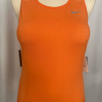 Nike  Orange Dri-FIT Racerback Tank Top (1027) Photo 0
