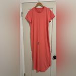 Frank & Eileen $188 Tee Lab Midi Harper Shirt Dress Shirtdress Orange Large Photo 1