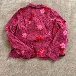 Pink floral jacket Size L Photo 3