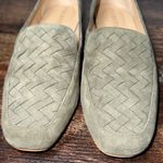 Talbots  women’s Tuscan Olive Suede Stella Flat\ loafers size 8M Photo 6