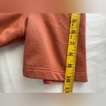 Nike  Dri-fit Studio Yoga Wrap V-Neck Rust Top Size L Photo 10