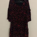 Love moschino silk lips print dress Photo 5