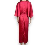 Fe Noel X Target Women's Palm Leaf Contrast Print Maxi Dress, Size 6 2022 Red Photo 7