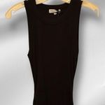 Michael Stars  Wren Midi Black Dress with Slit nwt Photo 1