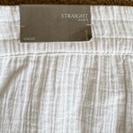 Soft Surroundings NWT  Gauze Straight Shorts White Size Large Photo 6