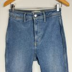 Everlane The Way High Skinny Jean Sz 27 Organic Cotton Stretch Light Medium Wash Photo 3