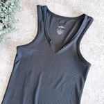 Gottex  Sleeveless Black Ribbed Tank Top Size Small Photo 0