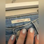 Levi's 726 Flare Jeans in Classic Blue Vintage Photo 3